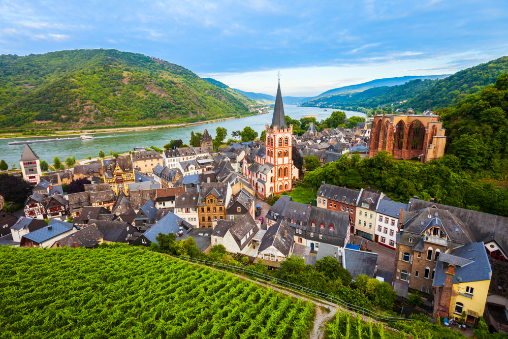 Bacharach Germany - Rhine River Boat Trip