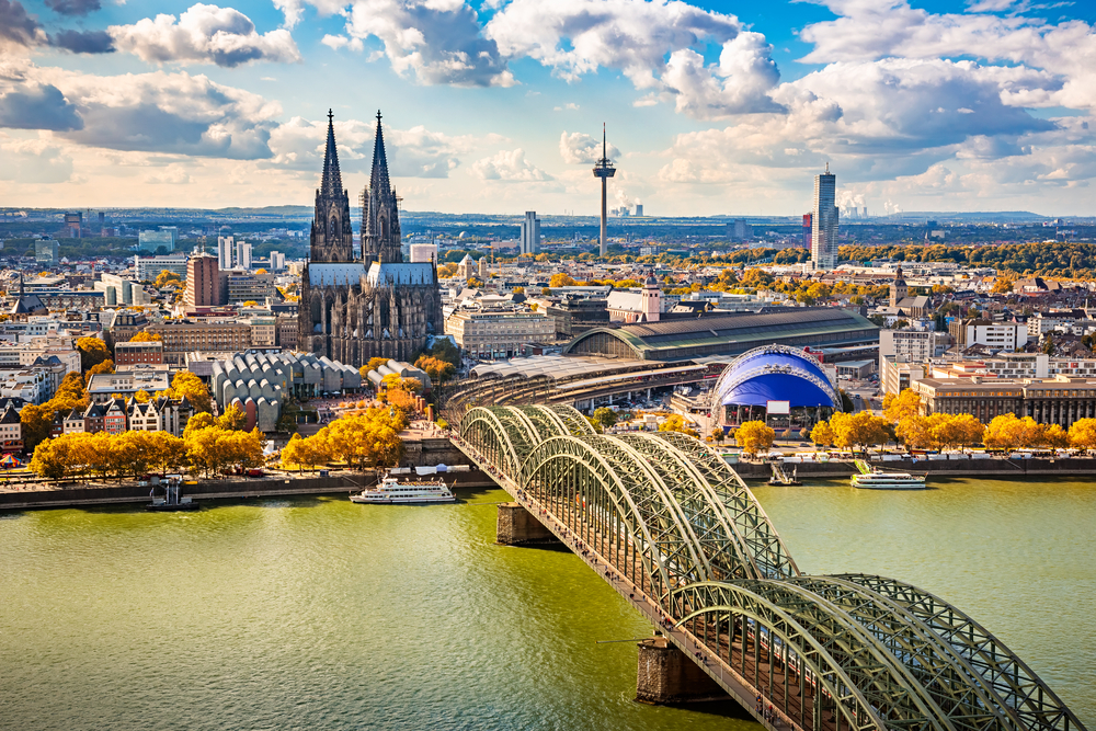 Cologne, Germany - Rhine River Boat Trip