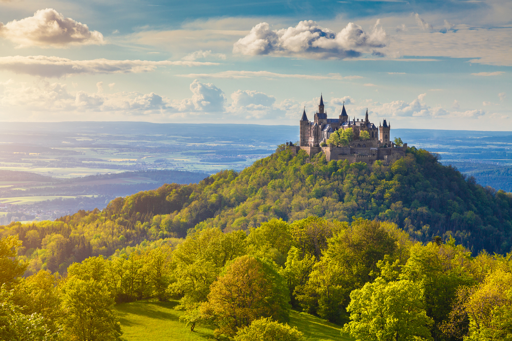 Hohenzollern Castle - how many castles in germany