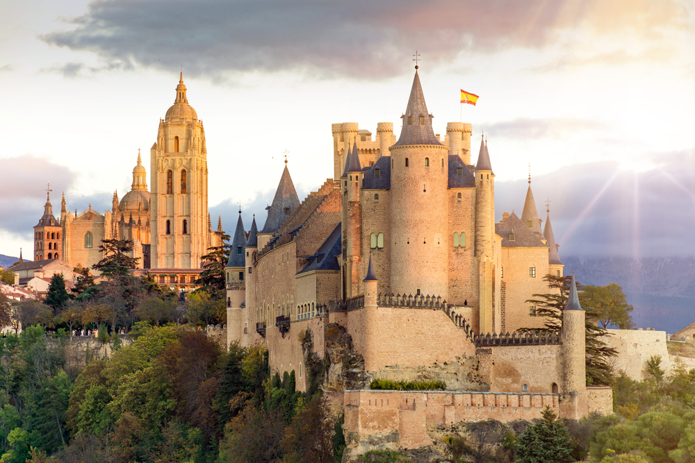 best castles in spain